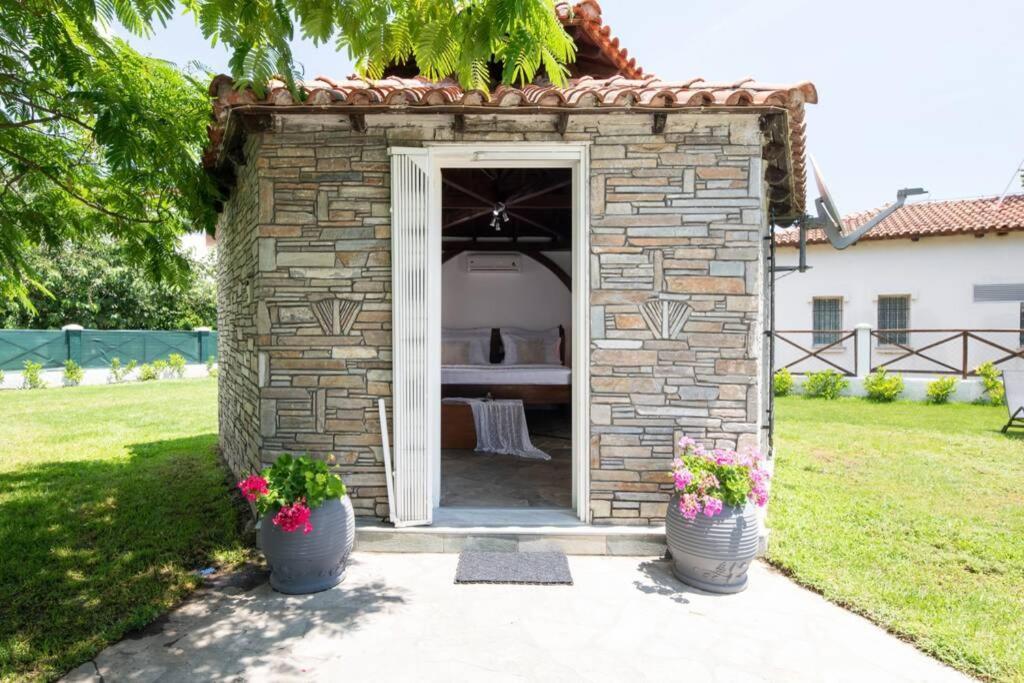 Nuestro Jardin Villa Sykia Chalkidikis Buitenkant foto