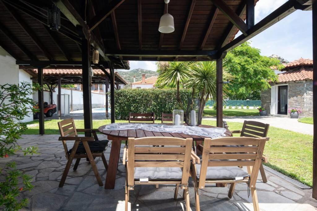 Nuestro Jardin Villa Sykia Chalkidikis Buitenkant foto